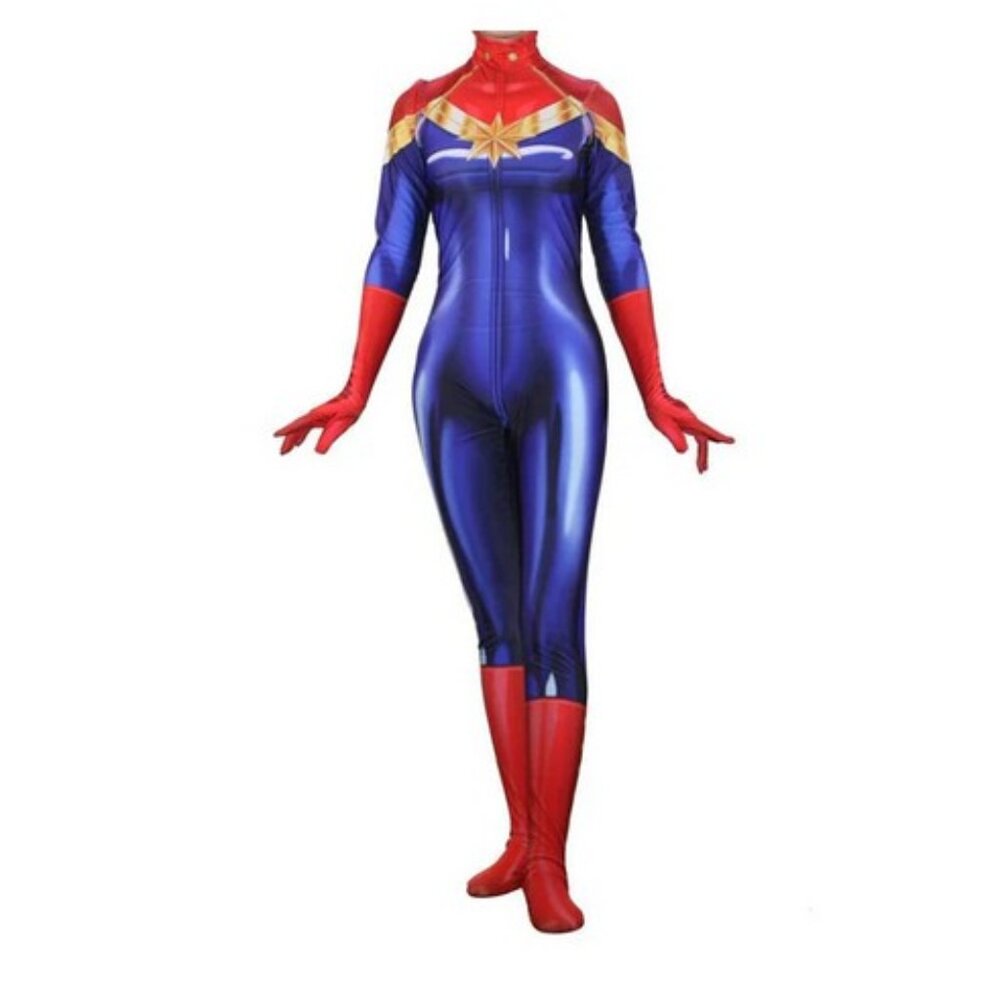Marvel – Captain Marvel/Carol Danvers Cosplay Costume